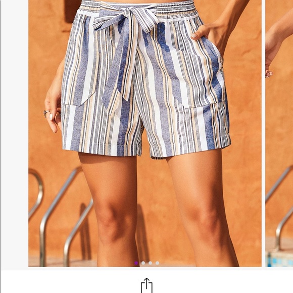 High waisted shorts 🌸bundle with other items and save!! - Picture 2 of 6